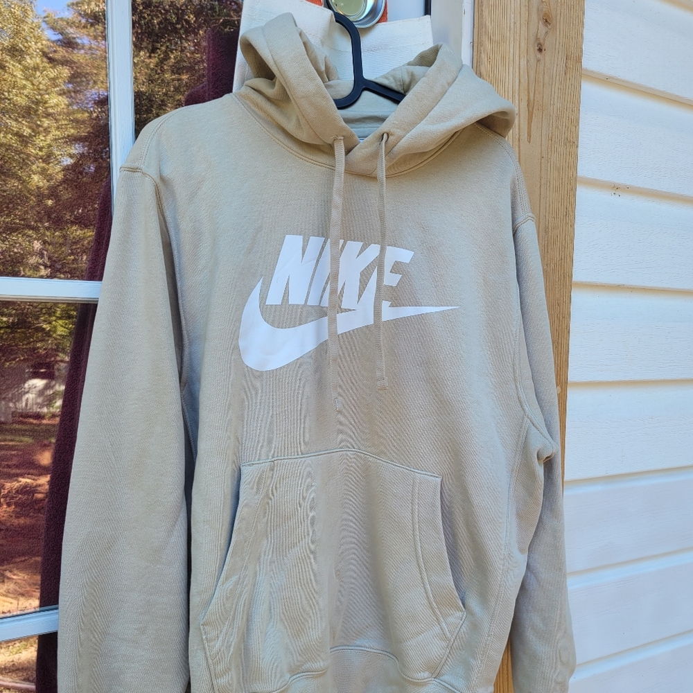 Tan Nike Hoodie